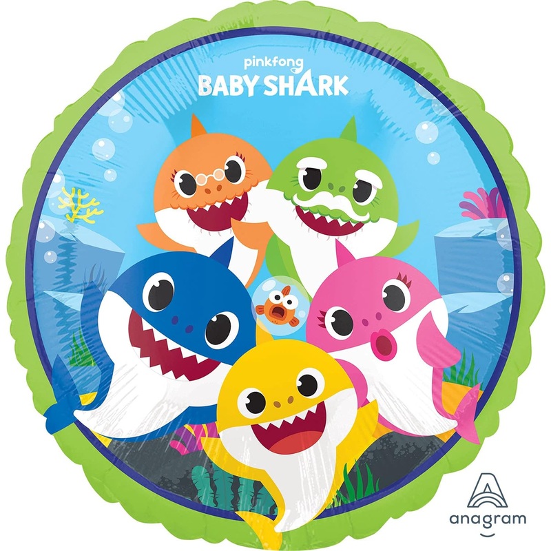 Baby Shark Mylar Balloon 18" | 1 ct