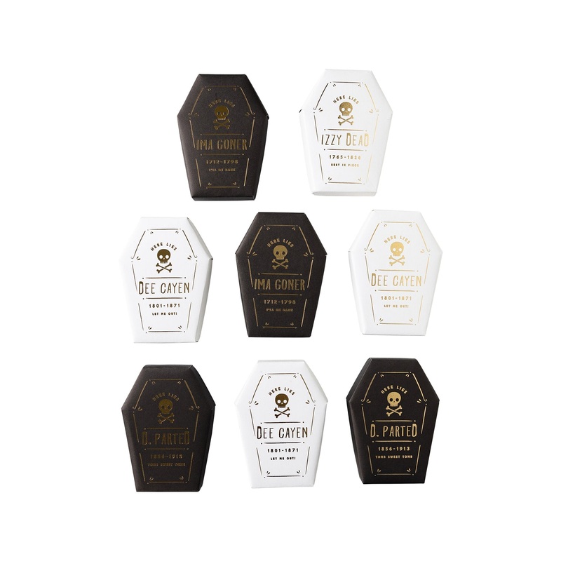 Coffin Treat Boxes 6" | 8 ct