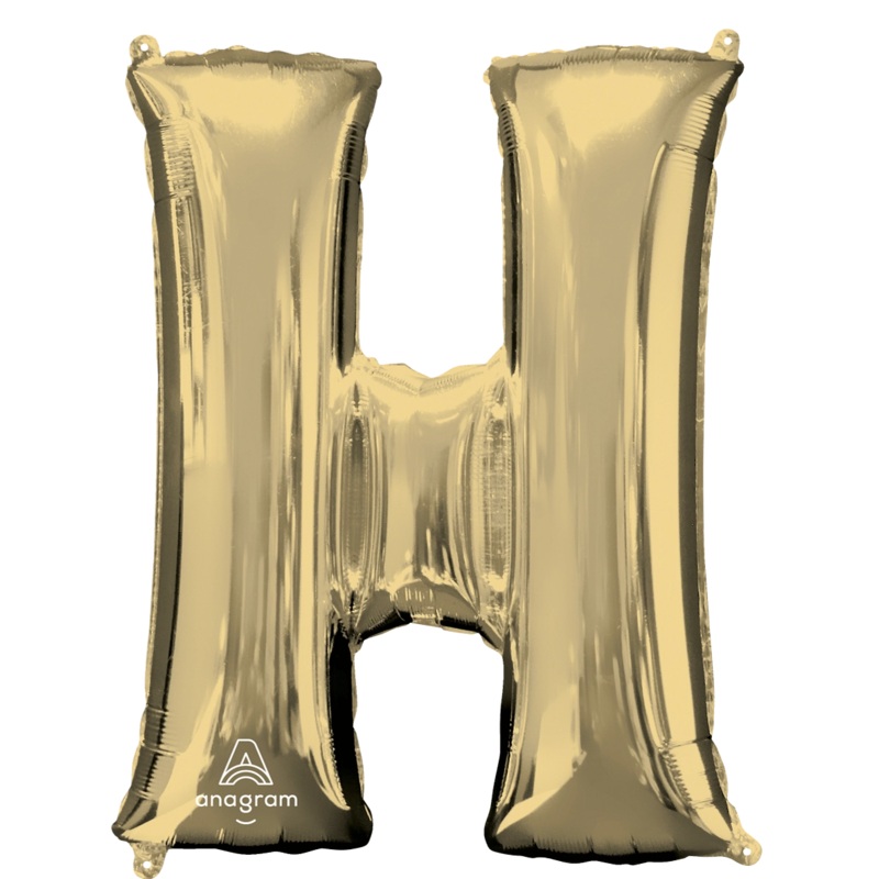 White Gold H Giant Letter 4460001 - 34 in
