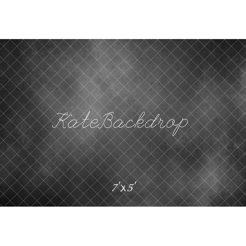 Kate Abstract Deep Gray Strong Texture Backdrop Designed by Kate Image 7x5ft - small kids sitting / cake smash Microfiber (Printed)