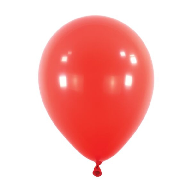 Standard Apple Red 5 Latex Balloons (100 count)