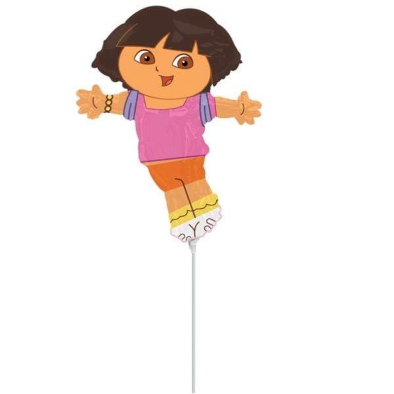 14" Dora The Explorer Balloon (requires heat-sealing) Uninflated