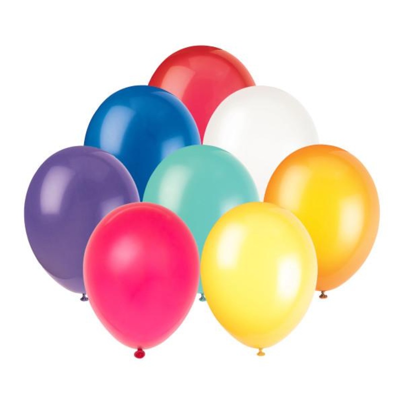 Assorted 9 Latex Balloons (20 count)