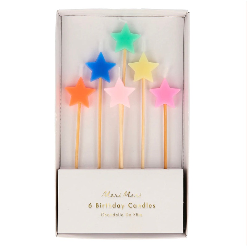 Mixed Star Candles
