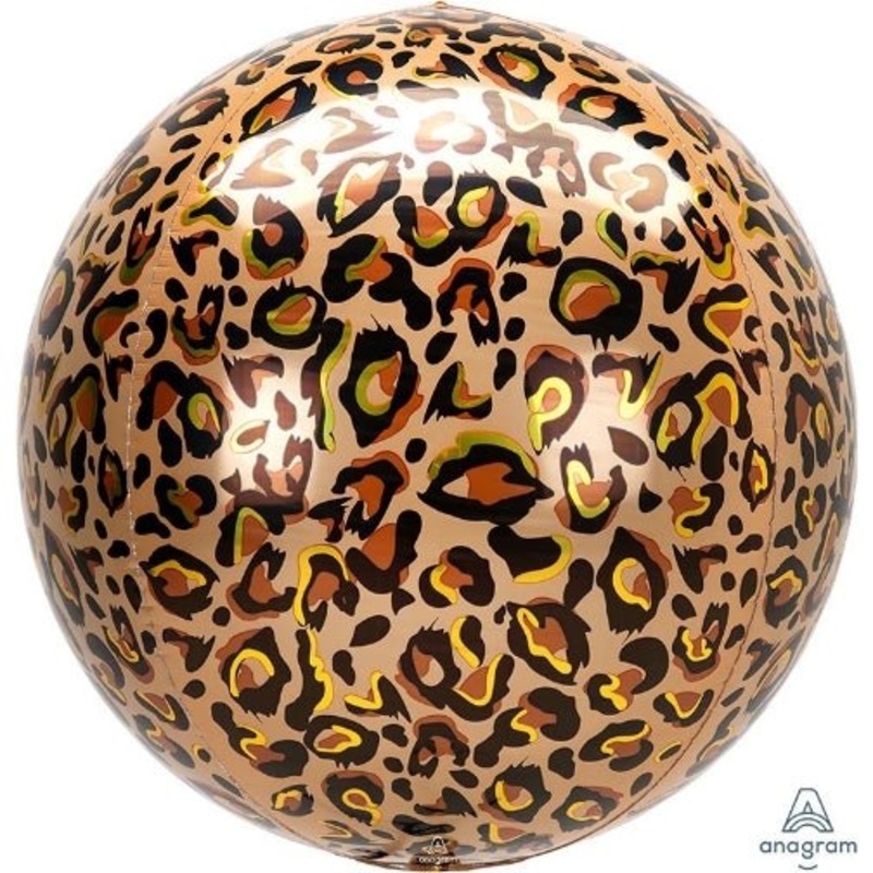 Leopard Print Orbz Balloon 15" | 1ct
