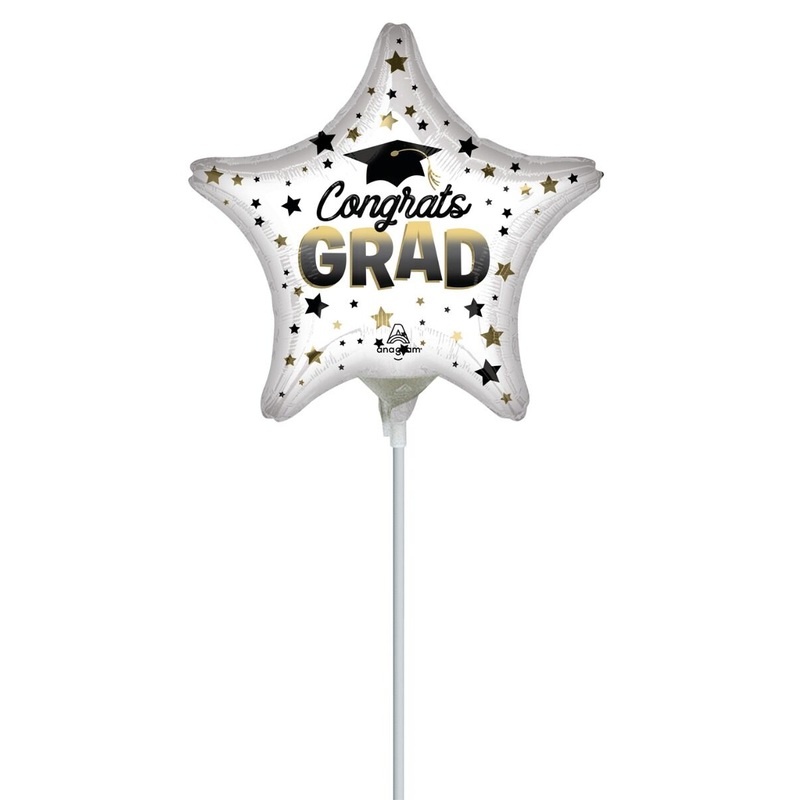 9" Diffused Ombr Congrats Grad