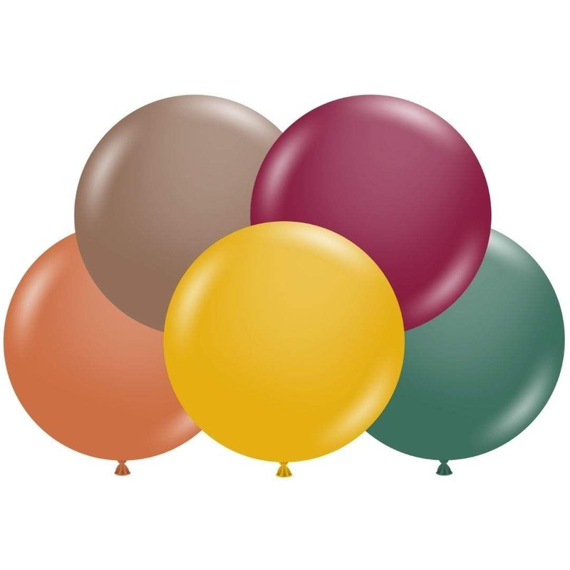 Autumn Assortment 11 Latex Balloons (100 count)