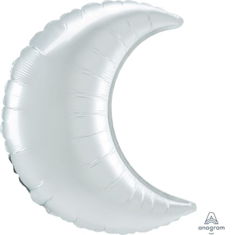 Satin White Crescent 4182699 - 17 in