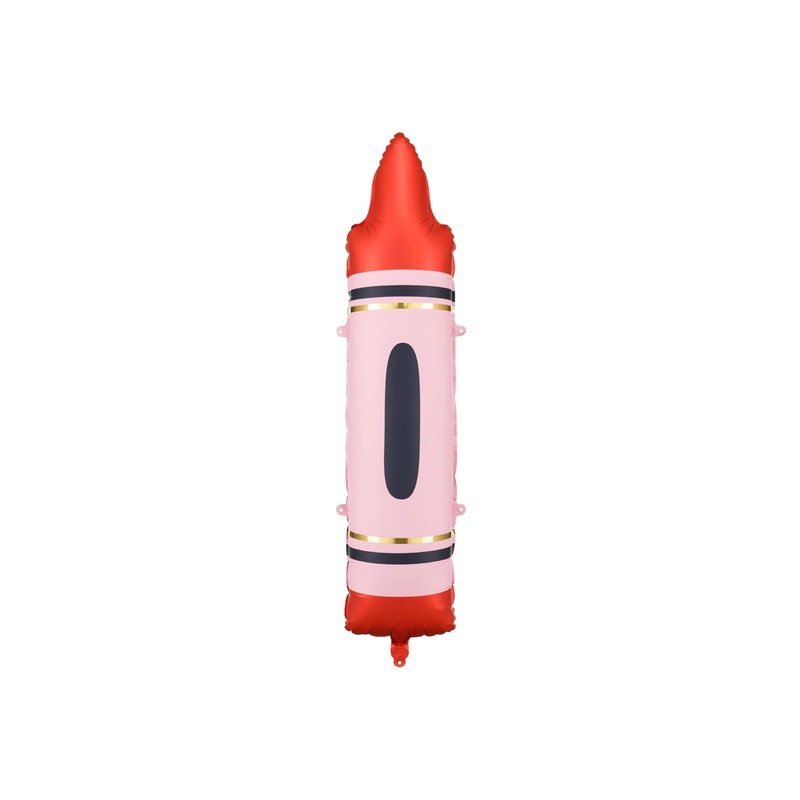 Foil Balloon Crayon Red FB239-007
