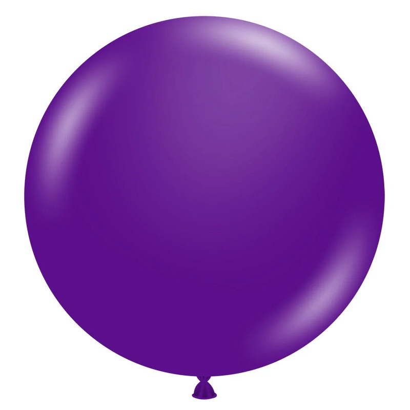 Tuftex 24" Latex Plum Purple 3ct
