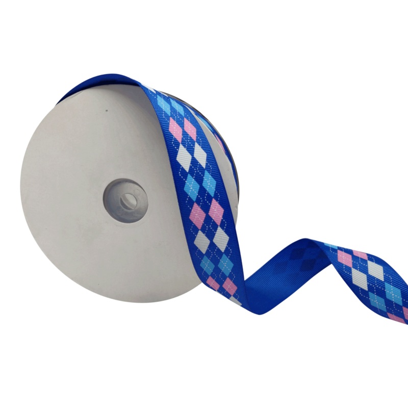 ARGYLE CHECKS | POWDER BLUE | 25MM | 45MTR