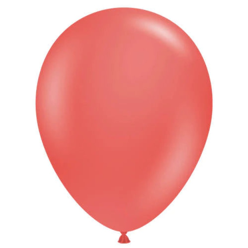 Aloha Coral 17 Latex Balloons (50 count)