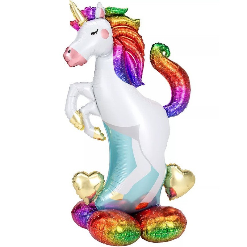 AirLoonz Decorative Unicorn Balloon Uninflated 55" | 1 ct