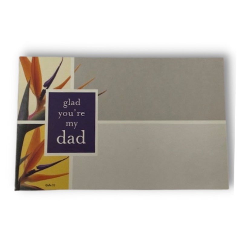 Glad You're My Dad - Father's Day Enclosure Cards | 50 Count | Clearance - While Supplies Last