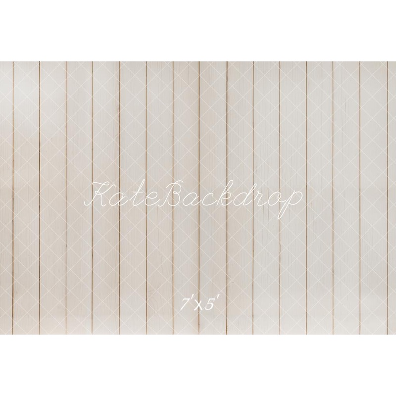 Kate Apricot Wooden Floor Backdrop Designed by Kate Image Microfiber (Printed) 7x5ft(2.2x1.5m)