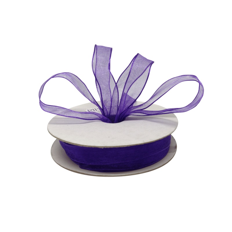 WIRED ORGANZA | INDIGO | 15MM | 22MTR