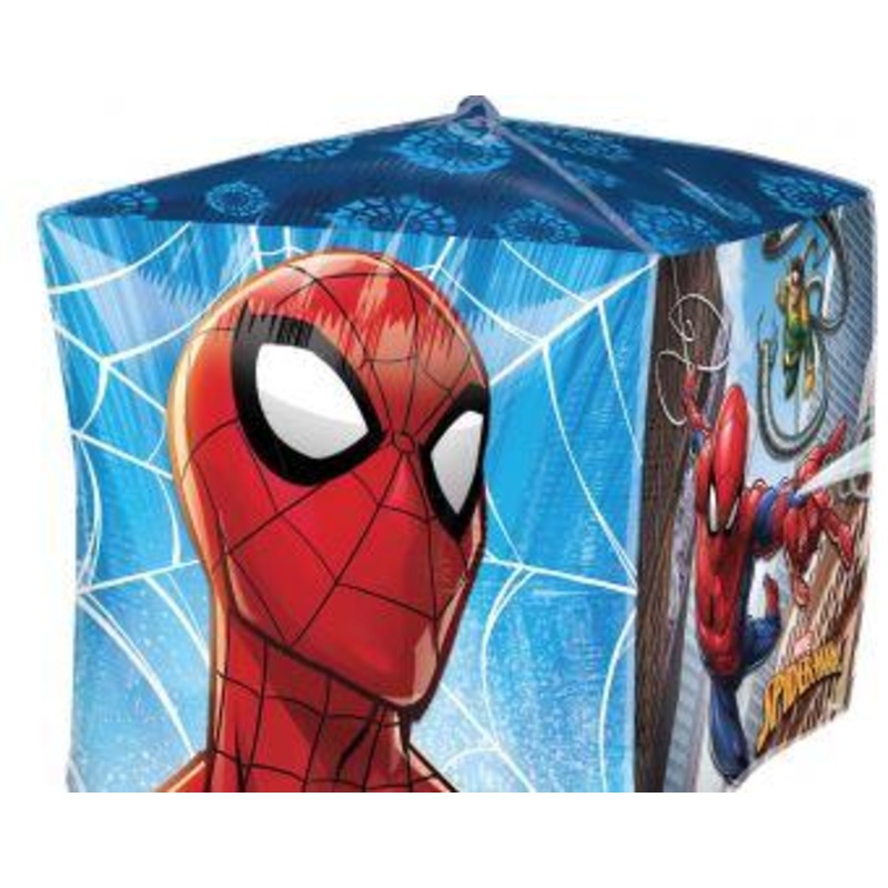 Spider-Man cube foil balloon | 1ct