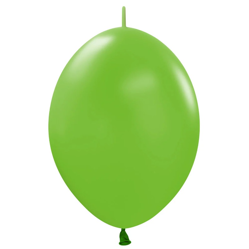 Winntex Premium 6 Link Lime Green Latex Balloon 100ct