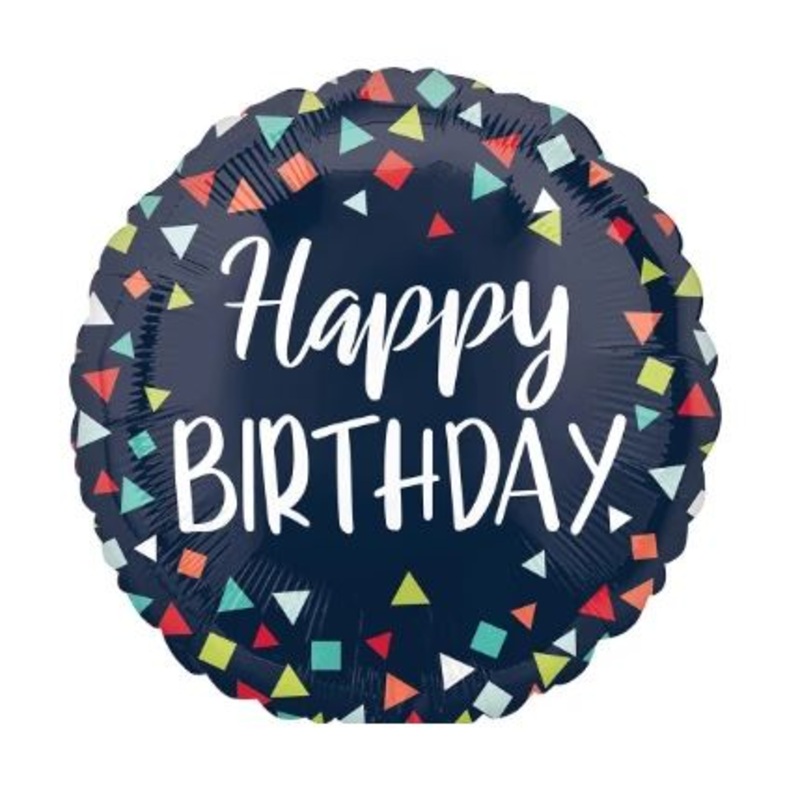 Reason to Celebrate Happy Birthday  Mylar Balloon 18" | 1ct