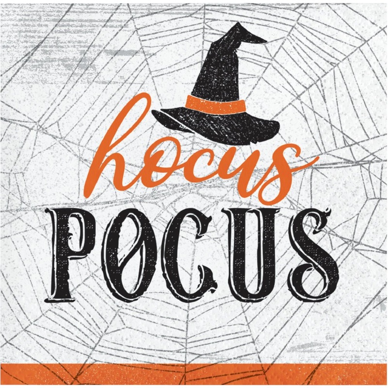 Wicked Webs Hocus Pocus Beverage Napkins | 16ct