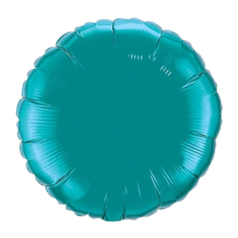 18" Teal Round
