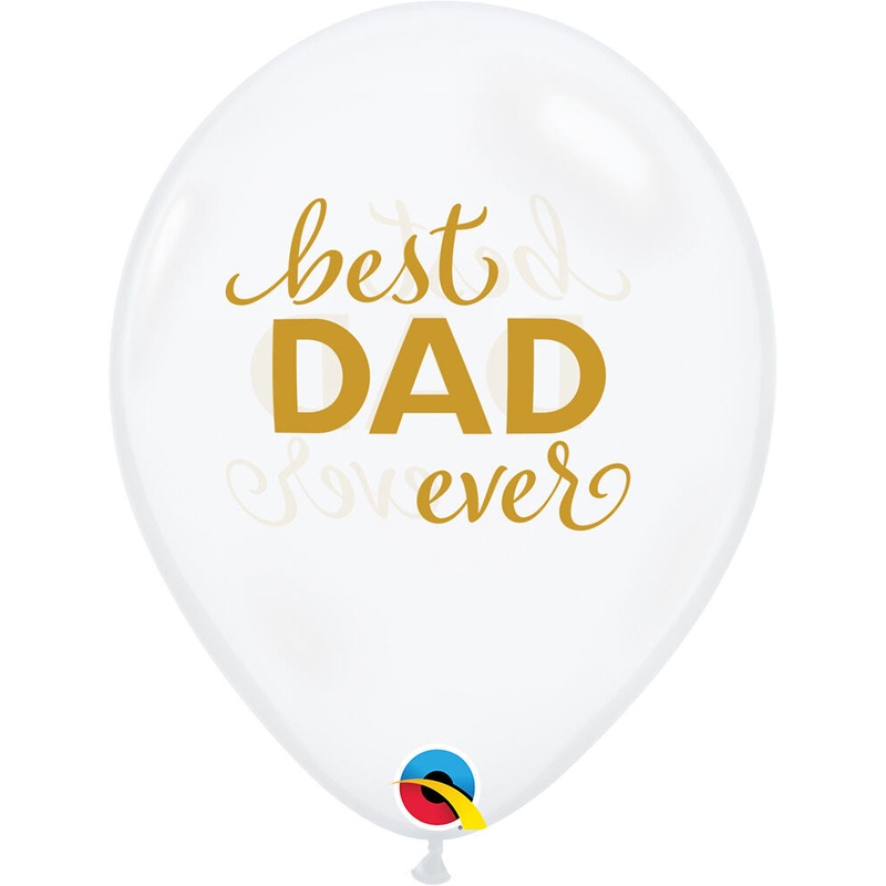 Simply Best Dad Ever 11 Latex Balloons (50 count)