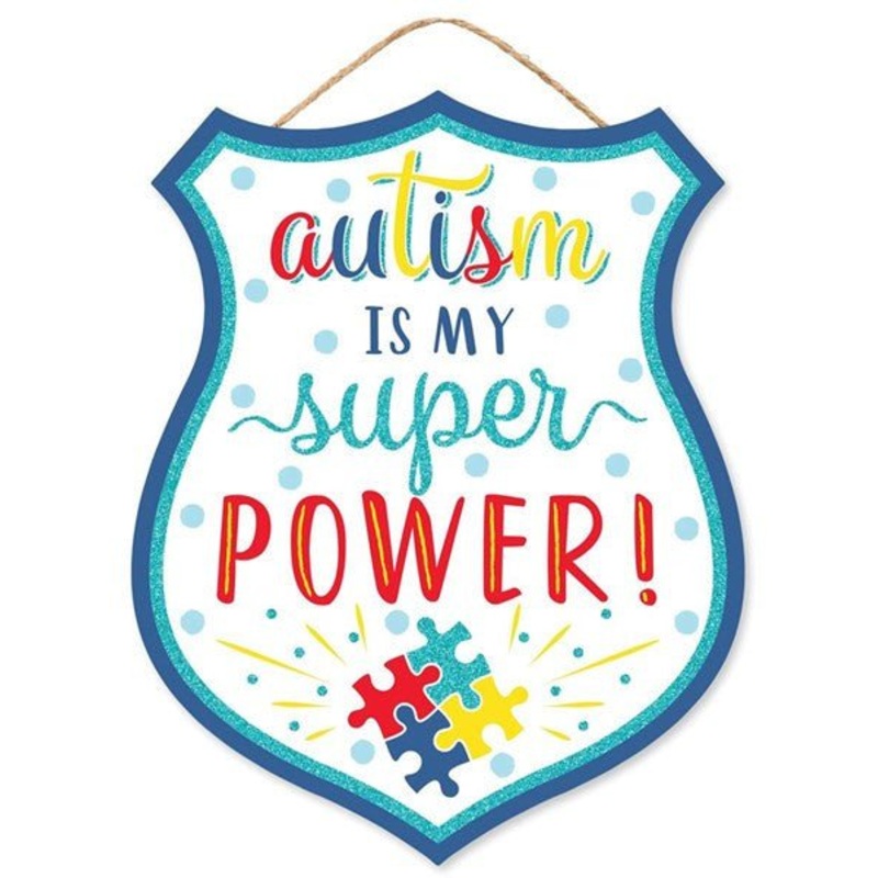 Autism Badge Sign