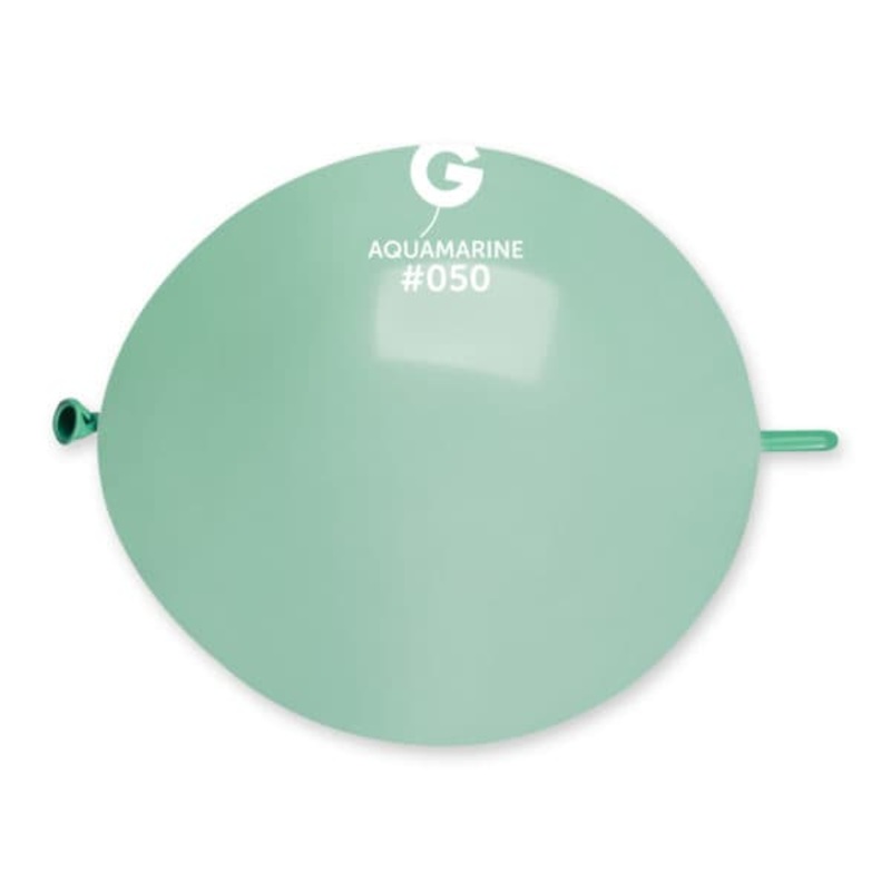 Aquamarine G-Link 13 Latex Balloons (50 count)