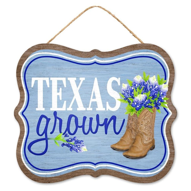 10.5" Texas Grown Sign