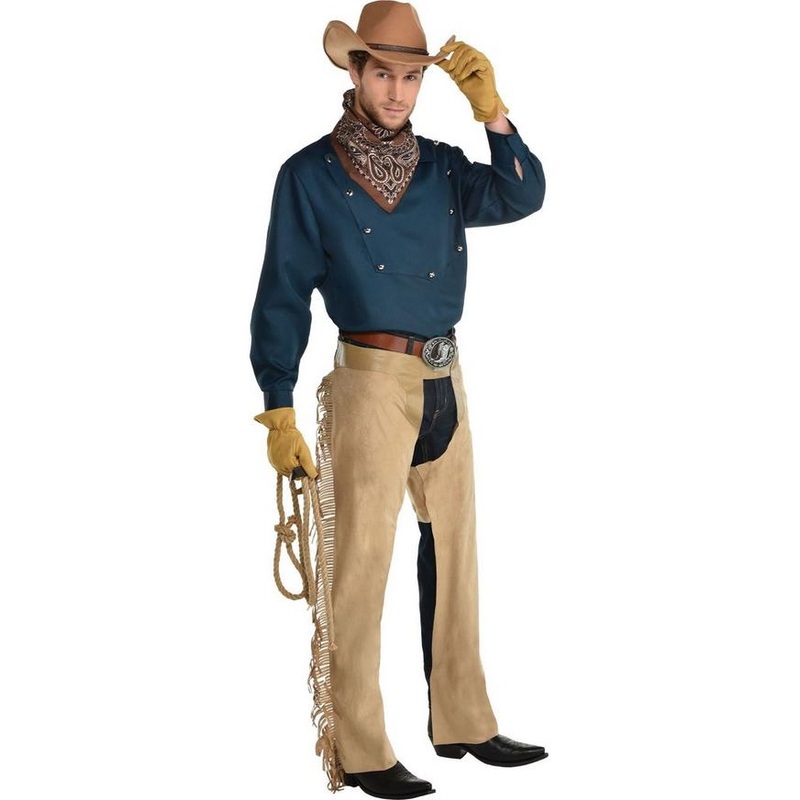 Beige Western Leather Chaps | 1 ct