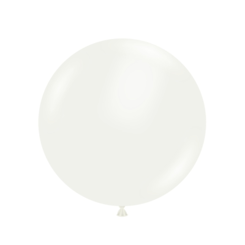 White 36 Latex Balloons (2 count)