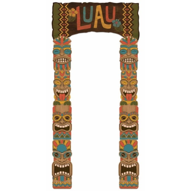 Vintage Tiki Deluxe Doorway Decoration | 1ct