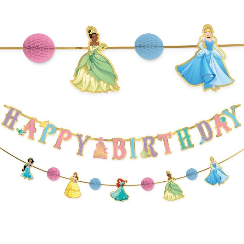 Disney Princesses Banner Set 6' | 2pc