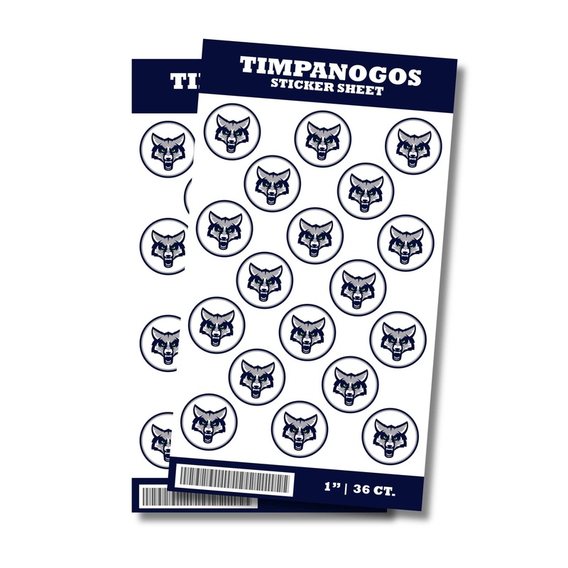 Timpanogos High School Sticker Seal 1" | 36 ct