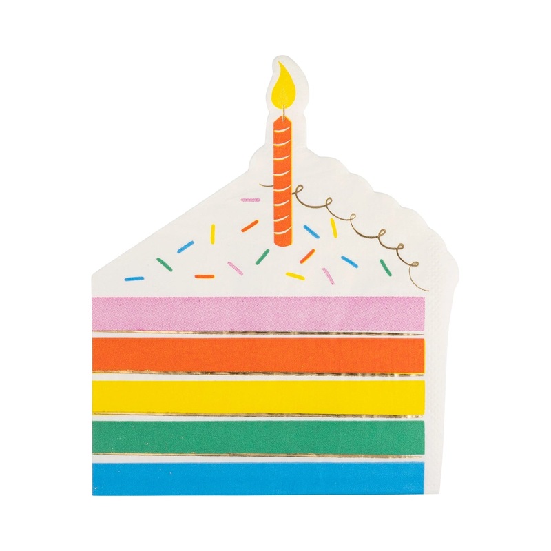 Cake Shaped Napkins