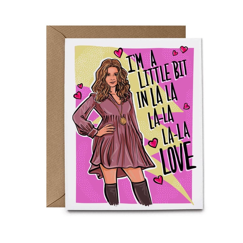 I'm a Little Bit in La-La Love Alexis Rose Card