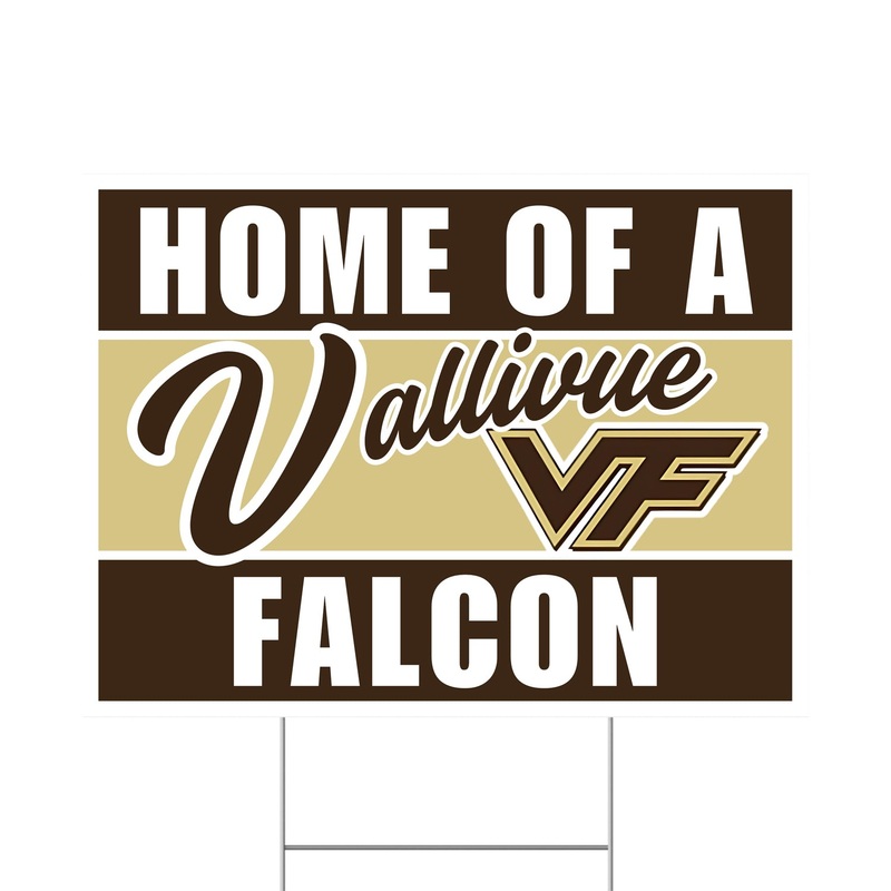 Vallivue High School Spirit Yard Sign 24" x 18" | 1 ct