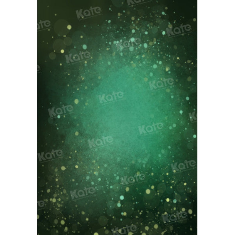 Kate Abstract Bokeh Neon Green Backdrop Designed by Chain Photography 5x7ft(1.5x2.2m) Microfiber (Printed)