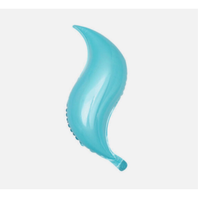 24 Sea Mermaid Tail Turquoise (2 Curves)