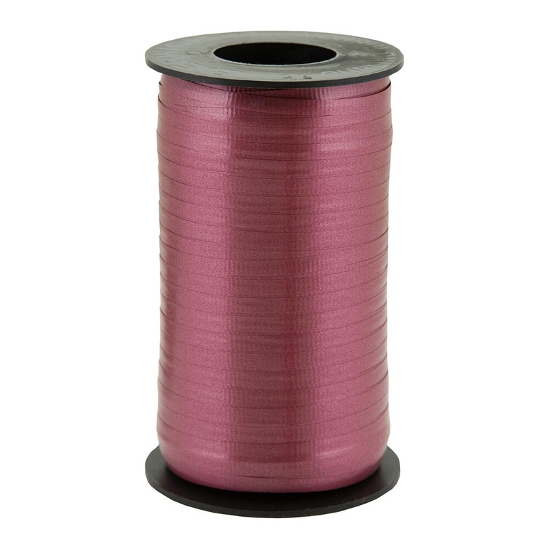 3/16" x 500yd Crimped Curling Ribbon - Marsala
