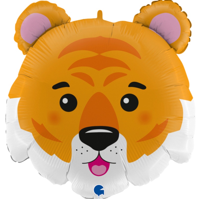 Tiger Head Balloon Helium-Filled (local only)