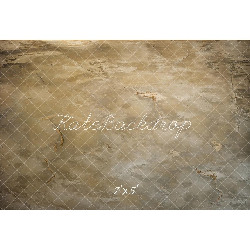 Kate Abstract Texture Brown Land Floor Backdrop Designed by Kate Image 7x5ft(2.2x1.5m) Microfiber (Printed)