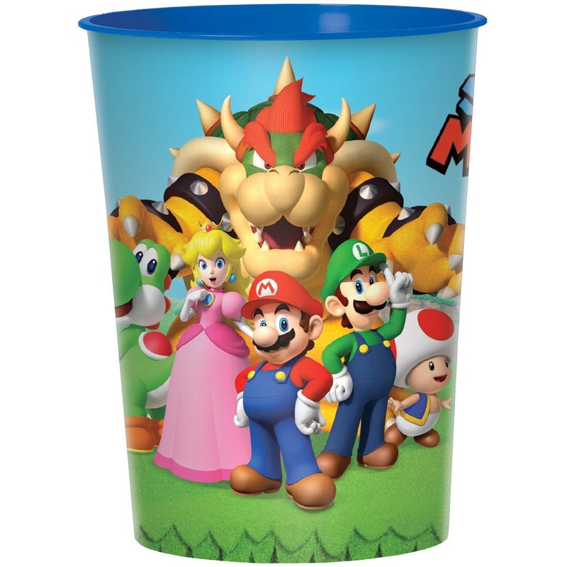 Super Mario Bros Party Favor Cup 16 Oz | 1ct