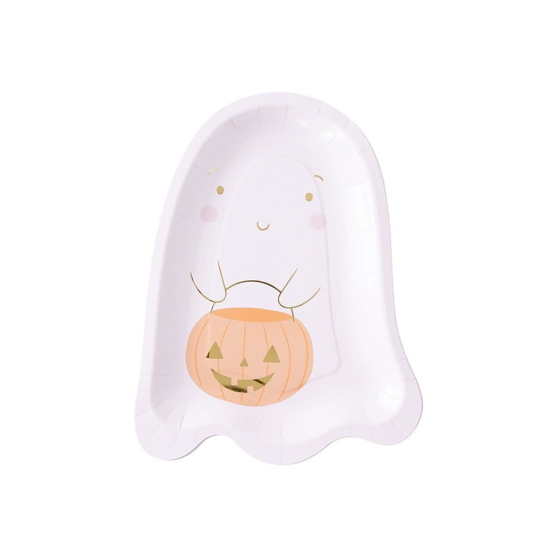 Ghost Shaped Plate 9" | 8 ct