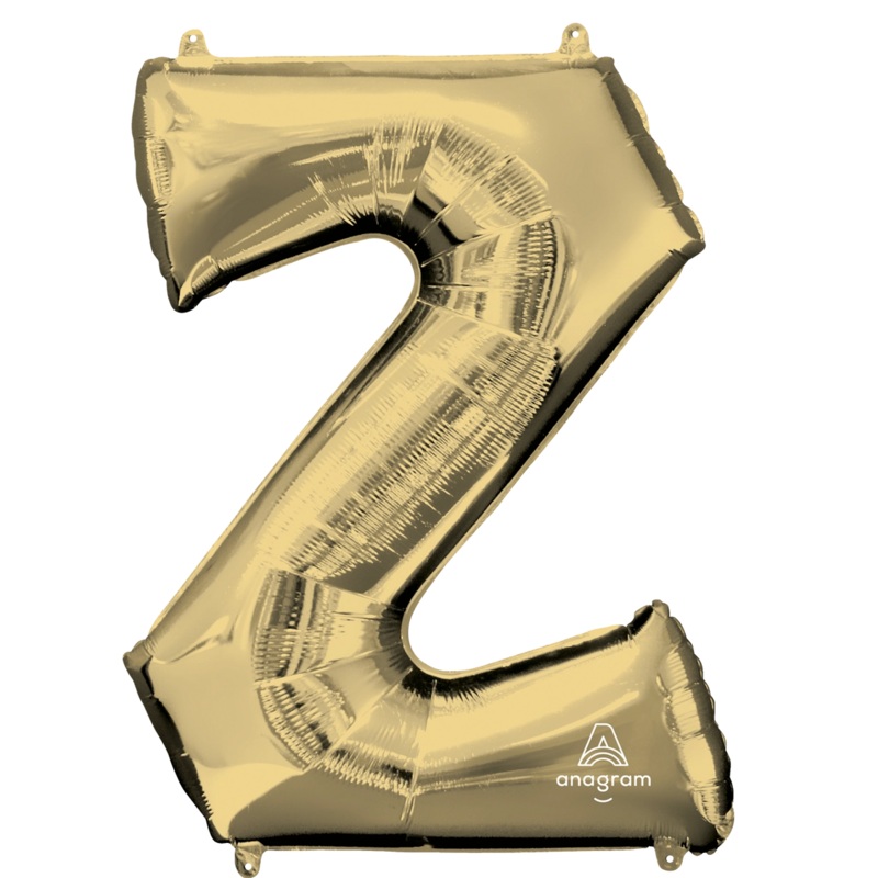White Gold Z Giant Letter 4466701 - 34 in