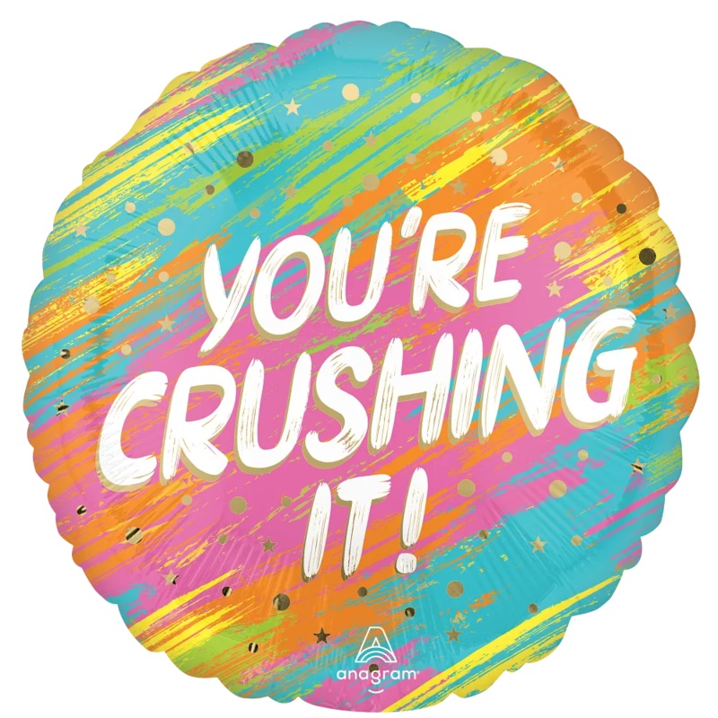 You're Crushing It 18 Balloon