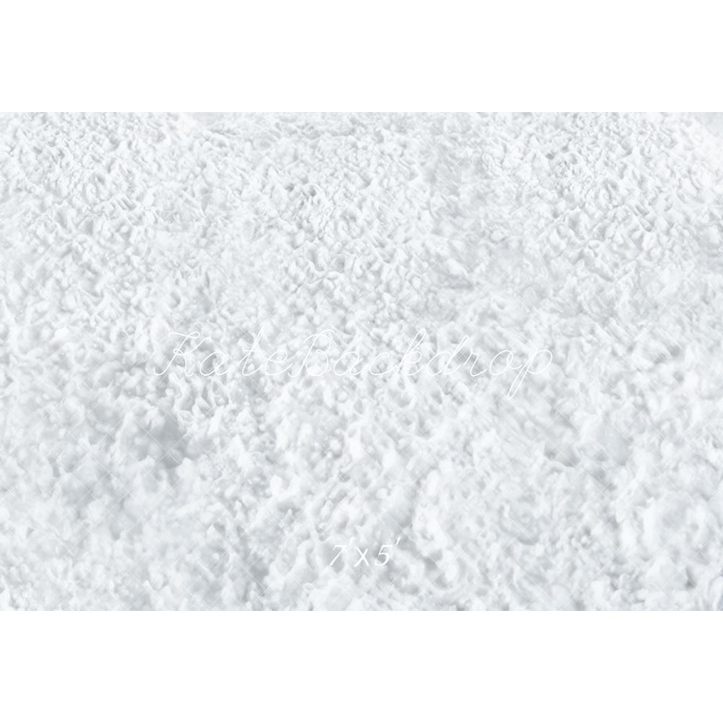 Kate Winter Snow Floor Backdrop Designed by Emetselch Microfiber (Printed) 7x5ft(2.2x1.5m)