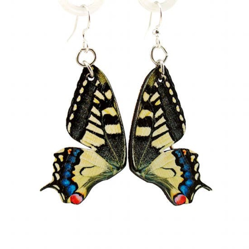 Swallowtail Butterfly Earrings As pictured