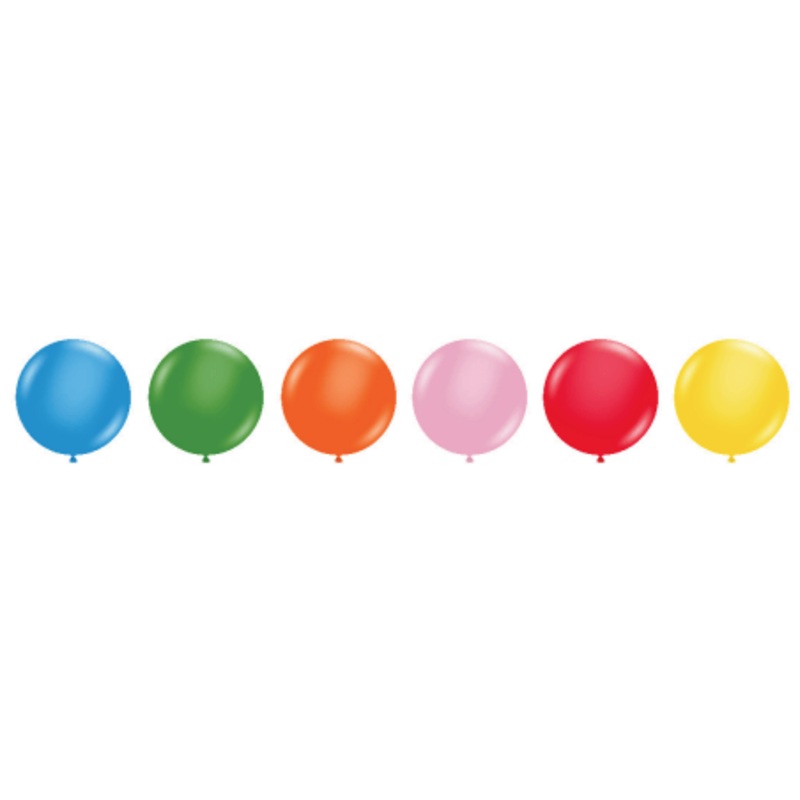 Standard Assortment 5 Latex Balloons (50 count)