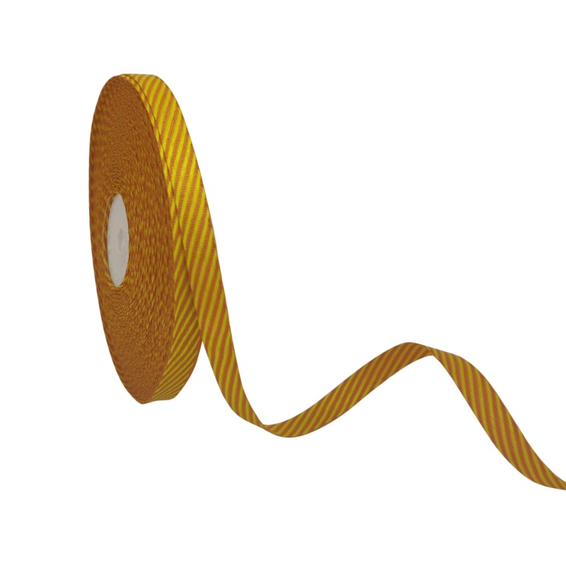 VEGA STRIPES | YELLOW & ORANGE | 10MM | 25MTR